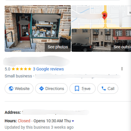 Google Business Listing